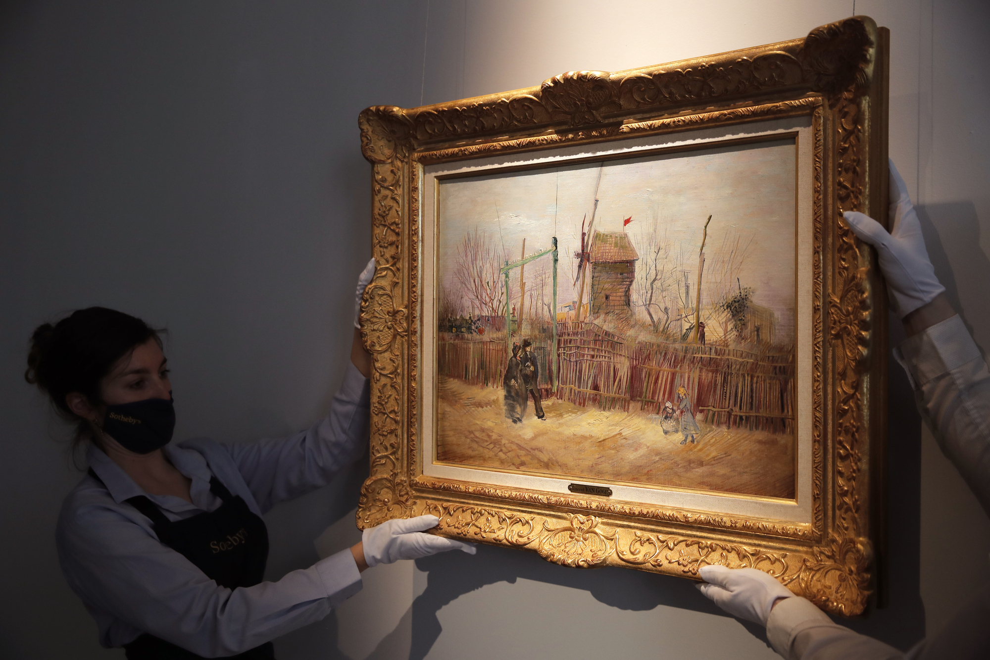Rarely seen Vincent van Gogh painting exhibited ahead of auction