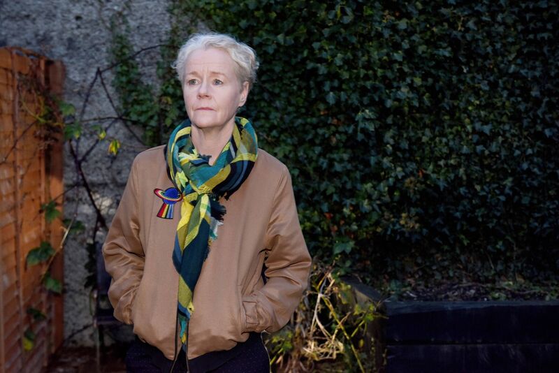  Noelle Brown, artist and adoption rights activist, whose birth mother and father had passed away before she found them. Photo: Moya Nolan