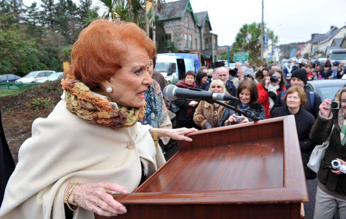 Hollywood legend Maureen O'Hara was one of the area's most famous residents. Picture: Dan Linehan