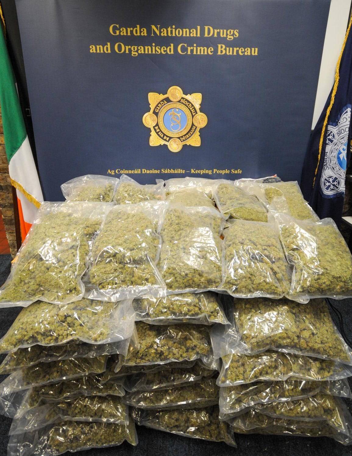 Three arrested after cannabis worth €720,000 seized
