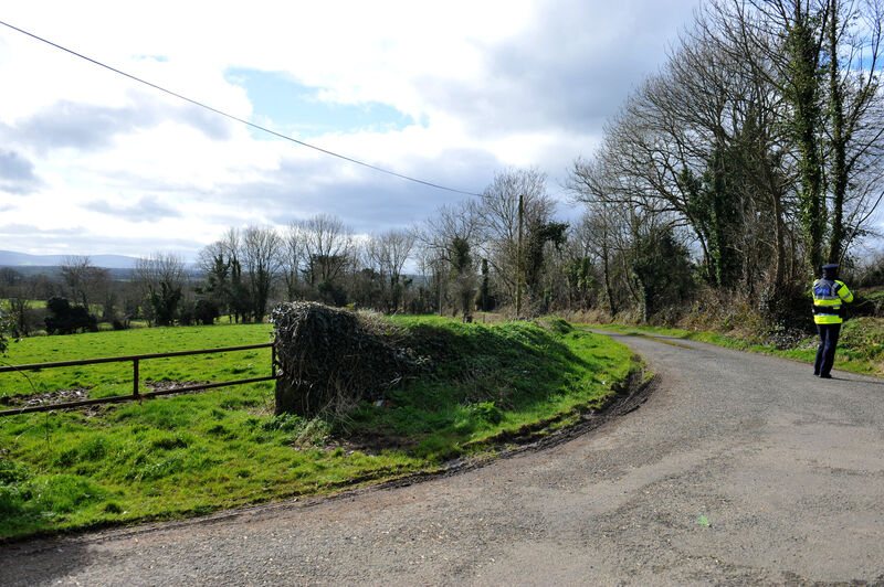 Gardaí have now confirmed that the body of a man has been found in a river in a remote location nearby which they are working to formally identify. Picture: Larry Cummins Gardaí have now confirmed that the body of a man has been found in a river in a remote location nearby which they are working to formally identify. Picture: Larry Cummins