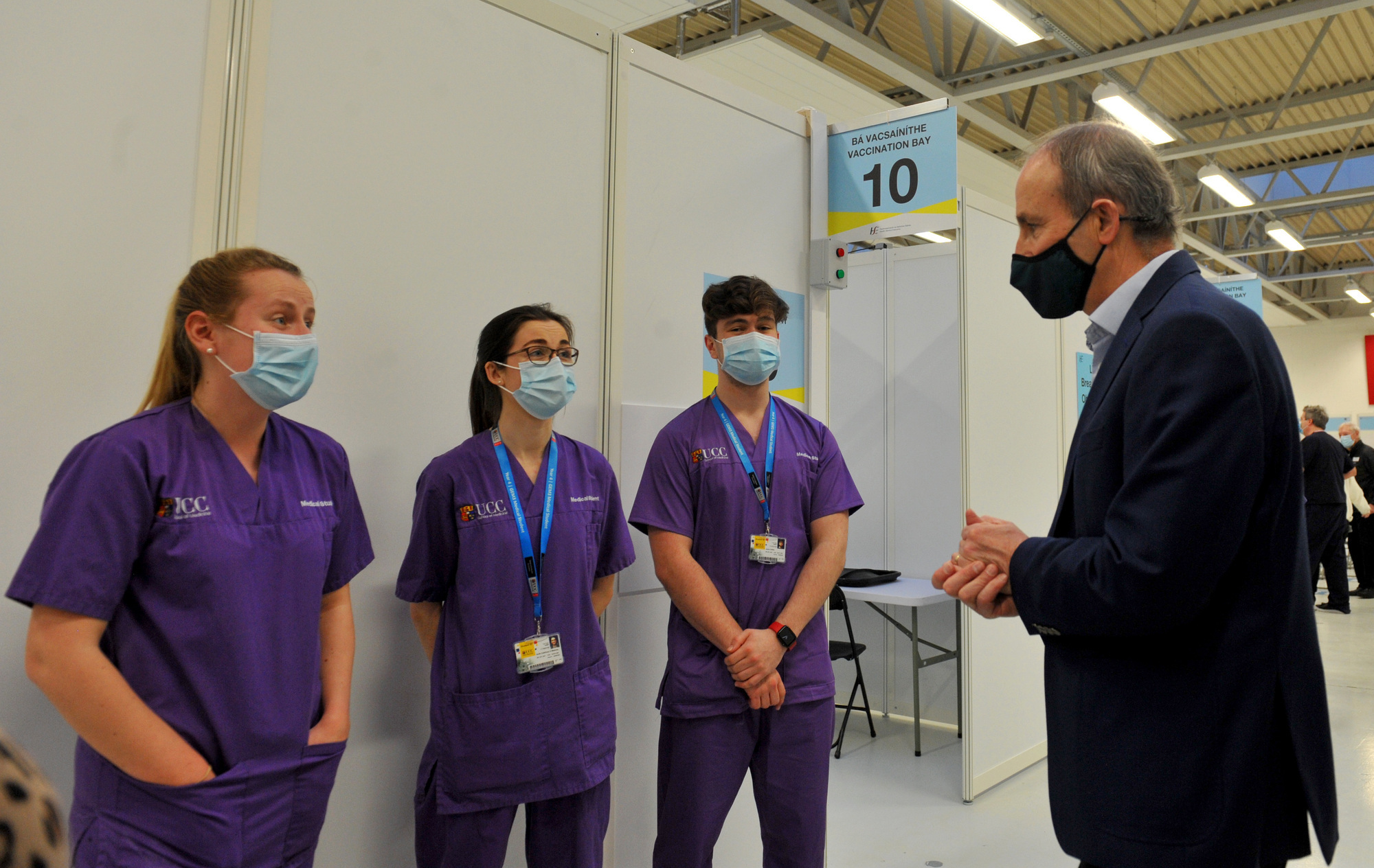 Taoiseach appeals to people to 'hold' as vaccination process ramps up