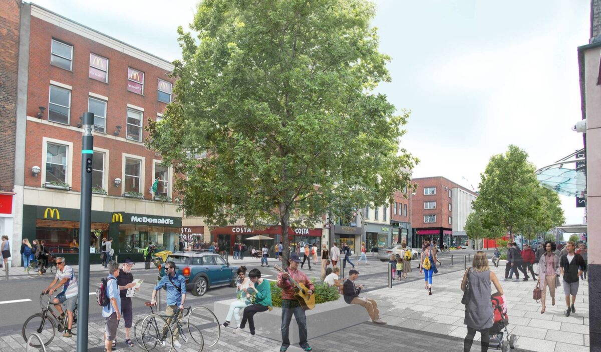 An image of what Cruises Street could look like under the plans.
