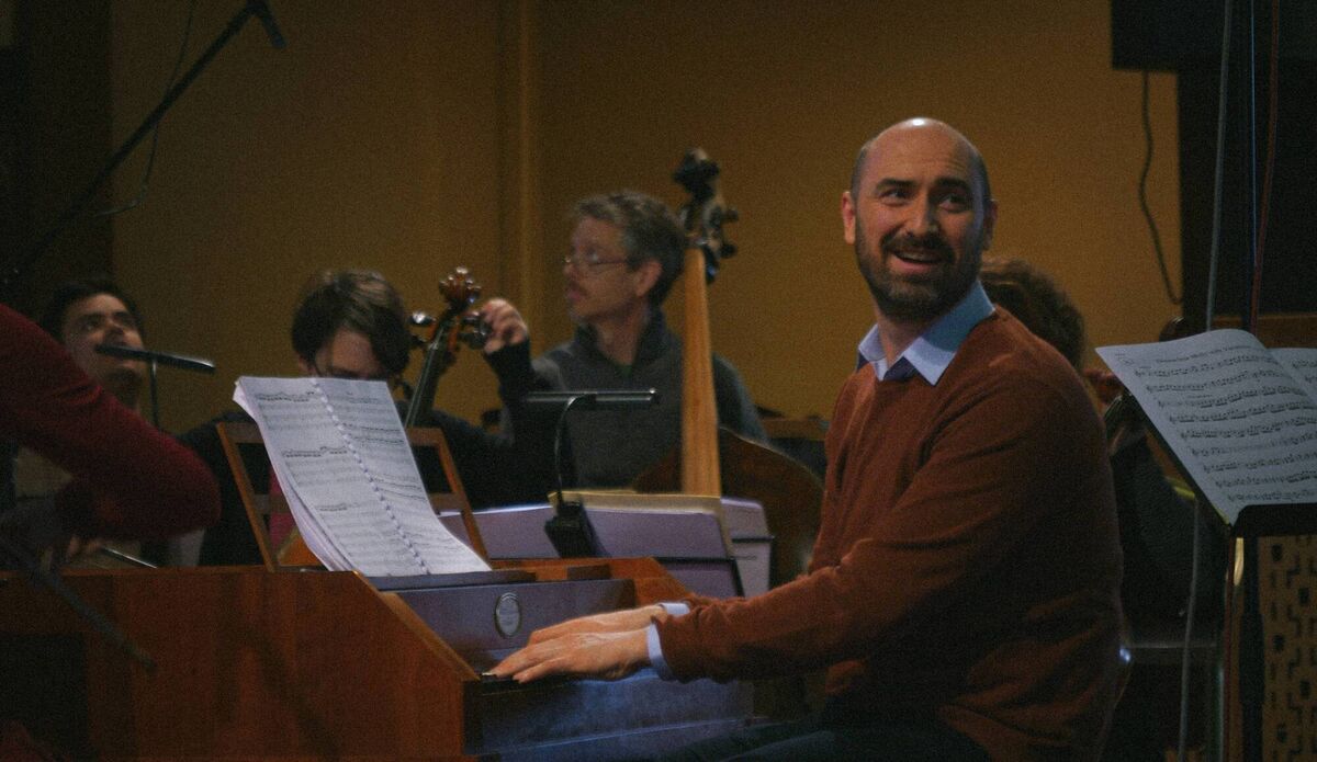 Peter Whelan of the Irish Baroque Orchestra. 