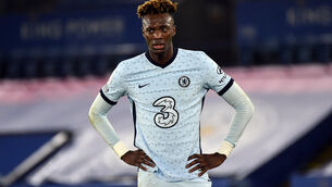 <p>Tammy Abraham, pictured, is lacking a bit of luck according to Thomas Tuchel. Picture: Rui Vieira/PA</p>