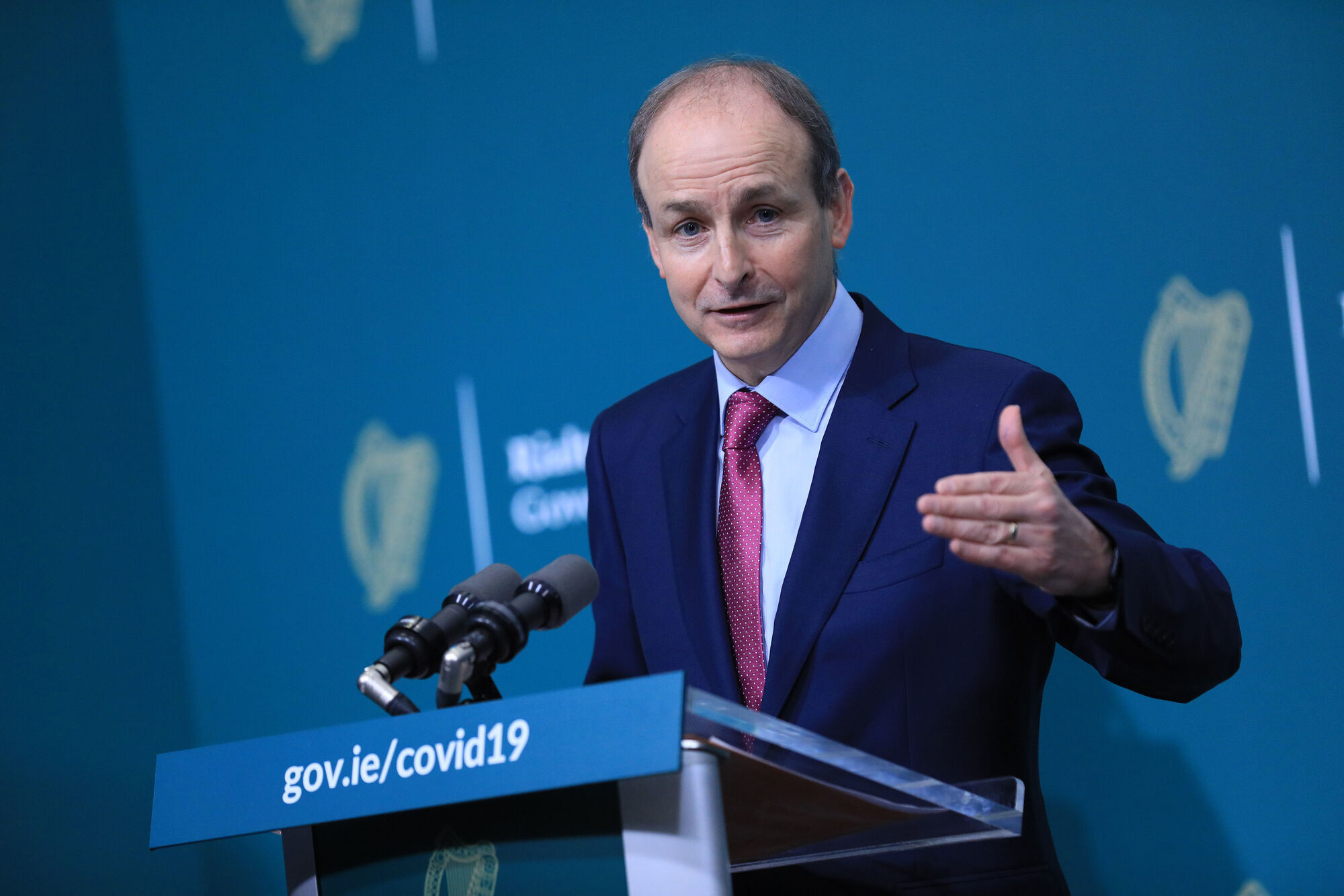Micheál Martin told the Dáil that the company believes the shortfall will be made up in the next week and further doses of the vaccine will be delivered. Picture: Julien Behal Photography/PA Wire