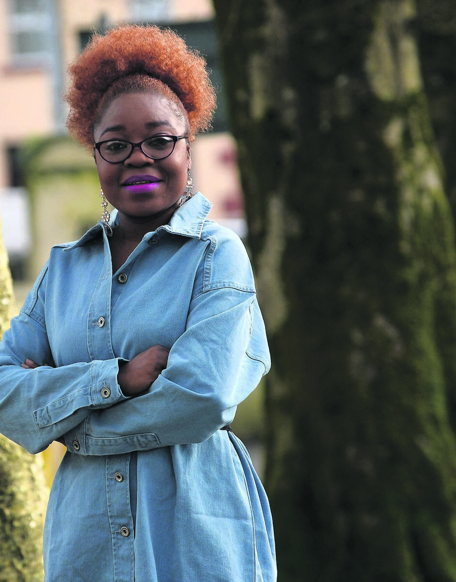 Advocate and MA student in Gender, Globalisation and Rights Owodunni Ola Mustapha: ‘Women should just be celebrated all day, all year, every time.’  Photo: Ray Ryan