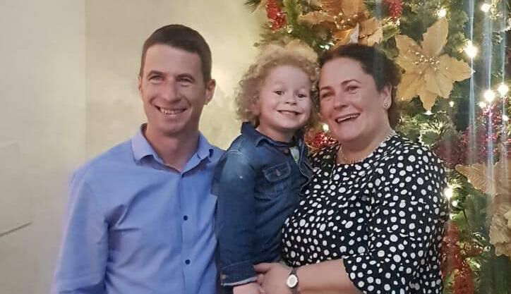 Parents Dan and Grainne O'Keeffe with their four-year-old son Ciarán. Parents Dan and Grainne O'Keeffe with their four-year-old son Ciarán.