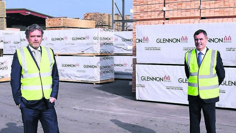 Scottish timber has kept Glennon Brothers plants open since November Scottish timber has kept Glennon Brothers plants open since November