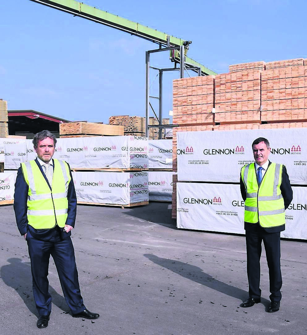 Scottish timber has kept Glennon Brothers plants open since November