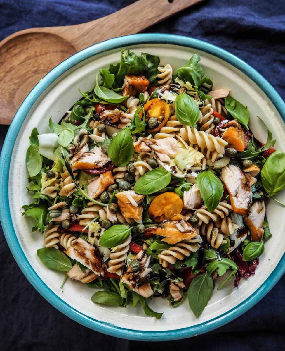 Salmon and Pasta Salad Salmon and Pasta Salad