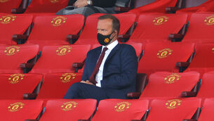 <p>Ole Gunnar Solskajer has made ‘clear progress’ at Manchester United this season according to Ed Woodward (Richard Heathcote/PA)</p>