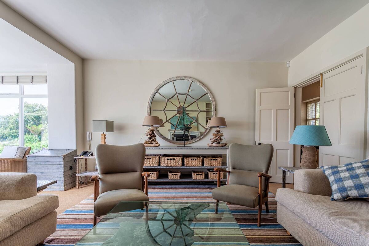 Comfortable interiors at the Rocket House