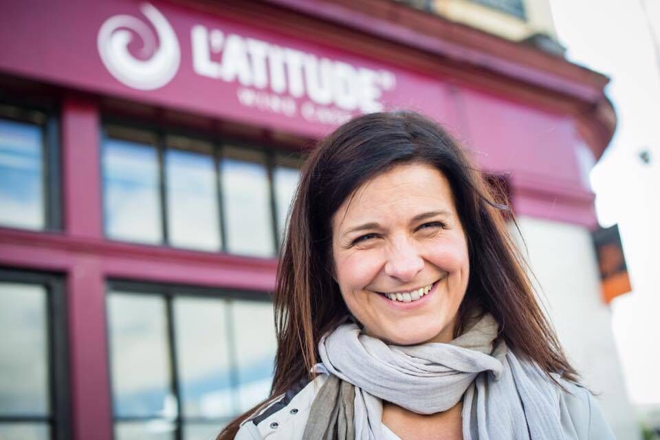 Beverley Mathews, owner of L’Atitude 51, Wine Bar. 