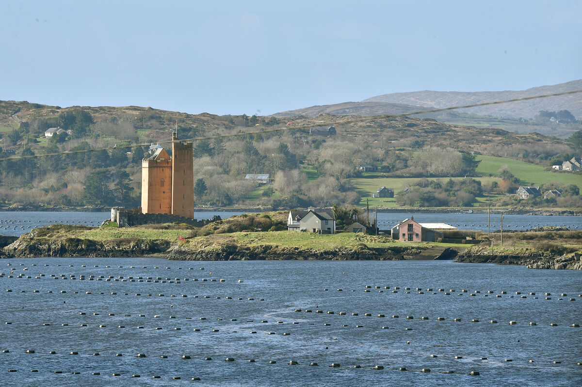  Kilcoe Castle the home of Jeremy Irons and Sinéad Cusack on the shore of Roaringwater Bay between Skibbereen and Ballydehob on the Wild Atlantic Way in West Cork. Picture Dan Linehan