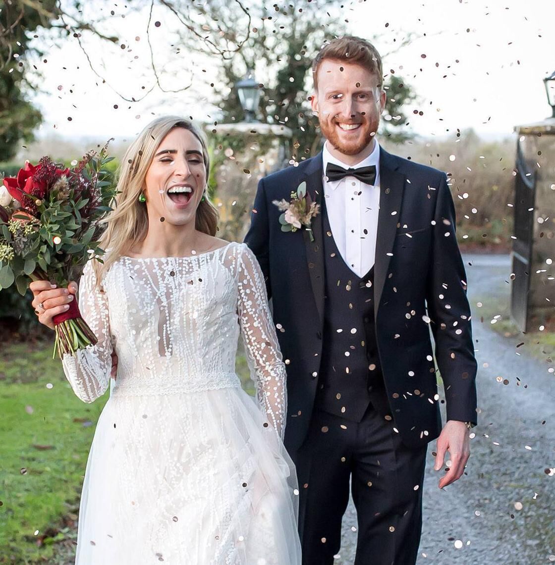 Linda Kelly and Niall Morrissey had their wedding reception at Viewmount House