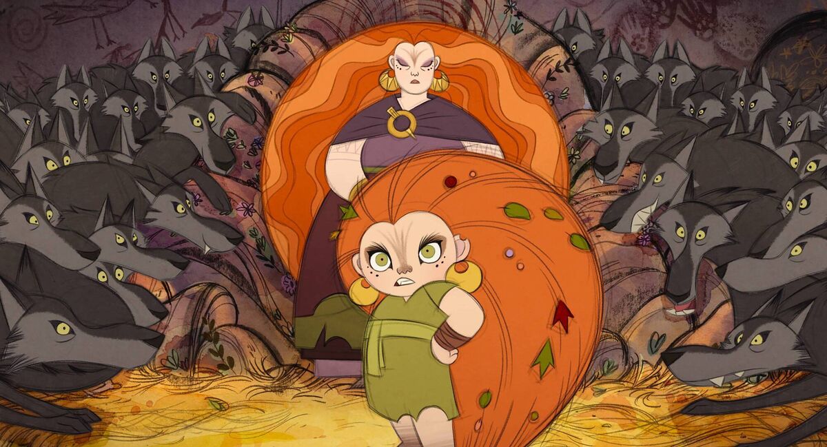 Wolfwalkers was nominated for best animated film.