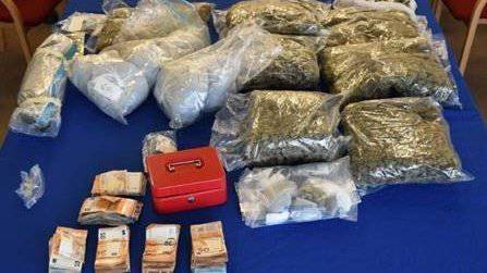 Two women arrested as cannabis and cash worth €238k seized in Dublin