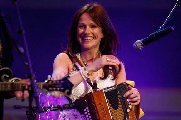 Traditional music icon Sharon Shannon.