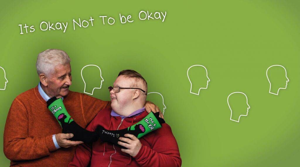 It's okay not to be ok: Thomas Barry, owner of Thomp2 Socks, with his dad, Finbar It's okay not to be ok: Thomas Barry, owner of Thomp2 Socks, with his dad, Finbar