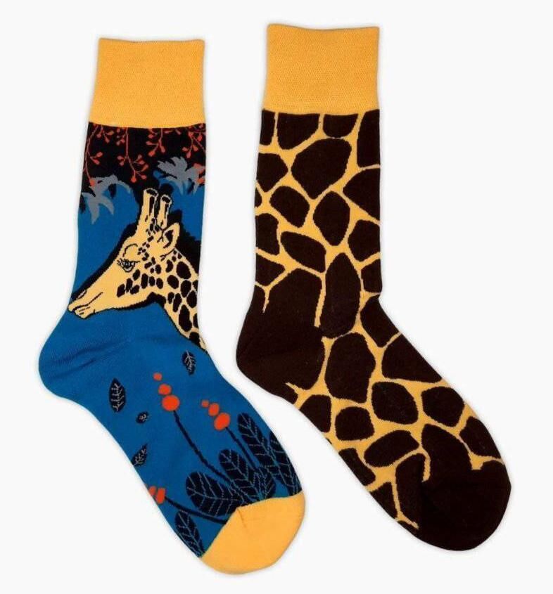 Sock options: 'odd' giraffe socks Sock options: 'odd' giraffe socks