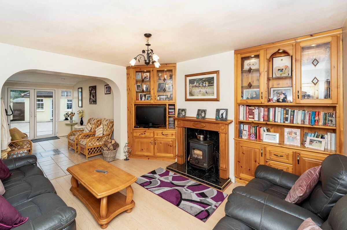 Living room and sunroom