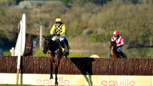 <p>Al Boum Photo and Paul Townend win The Savills New Year's Chase for the third time in January. Champion jockey Townend is “very confident” the horse will complete a Gold Cup hat-trick at Cheltenham next Friday, said Ruby Walsh</p>