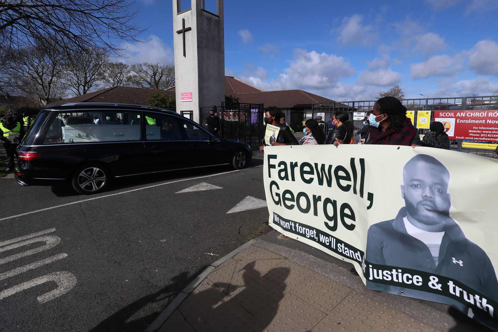 George Nkencho's family say his death was 'untimely, unplanned and unwanted'
