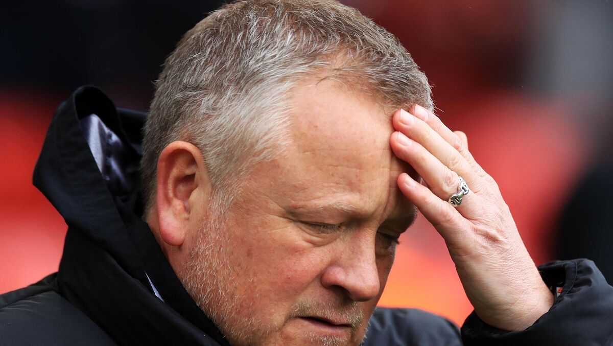 AXED: Sheffield United manager Chris Wilder has left the Bramall Lane club.