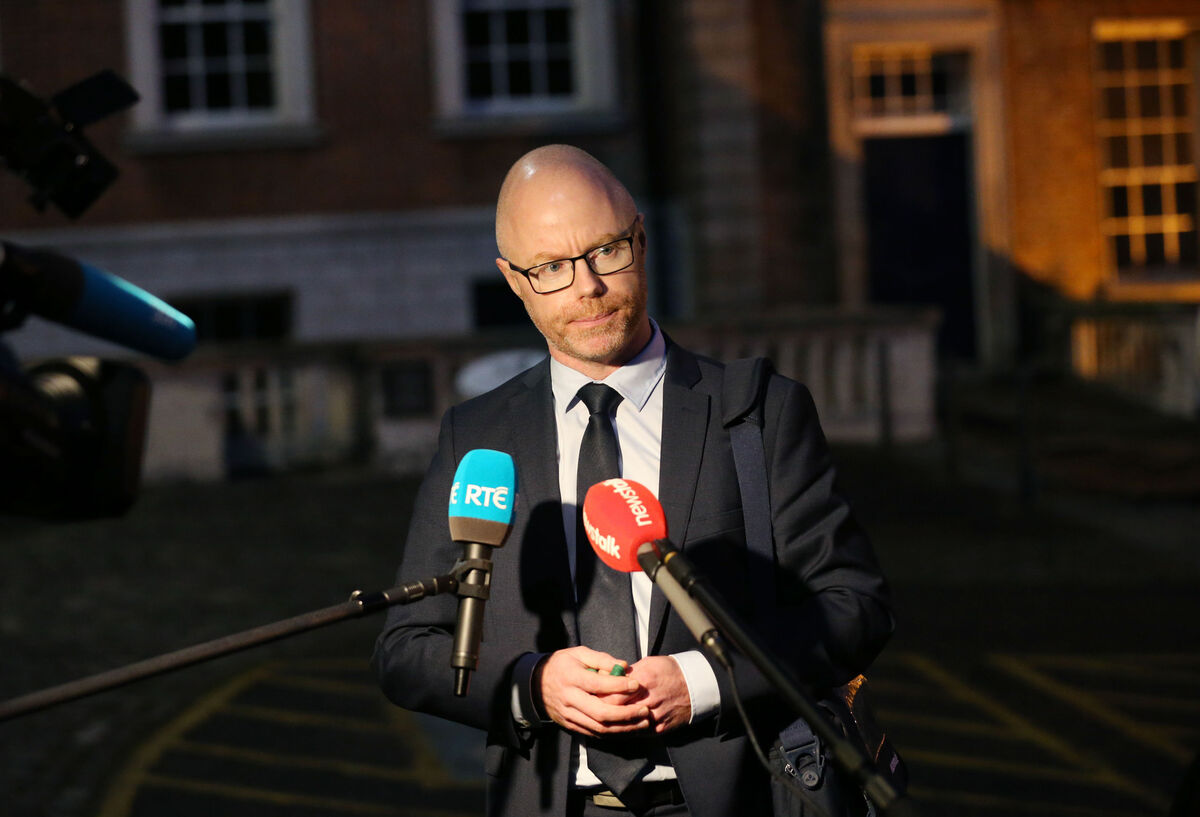Health Minister Stephen Donnelly said delays securing scheduled deliveries of AstraZeneca jabs were hampering efforts to roll out vaccinations. Picture: Sasko Lazarov/RollingNews.ie Health Minister Stephen Donnelly said delays securing scheduled deliveries of AstraZeneca jabs were hampering efforts to roll out vaccinations. Picture: Sasko Lazarov/RollingNews.ie