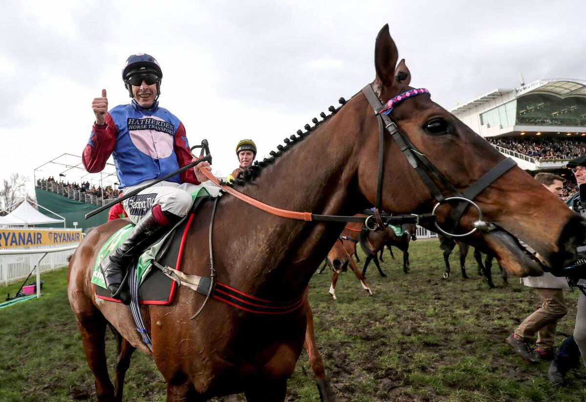 Aidan Coleman on board Paisley Park in 2019.