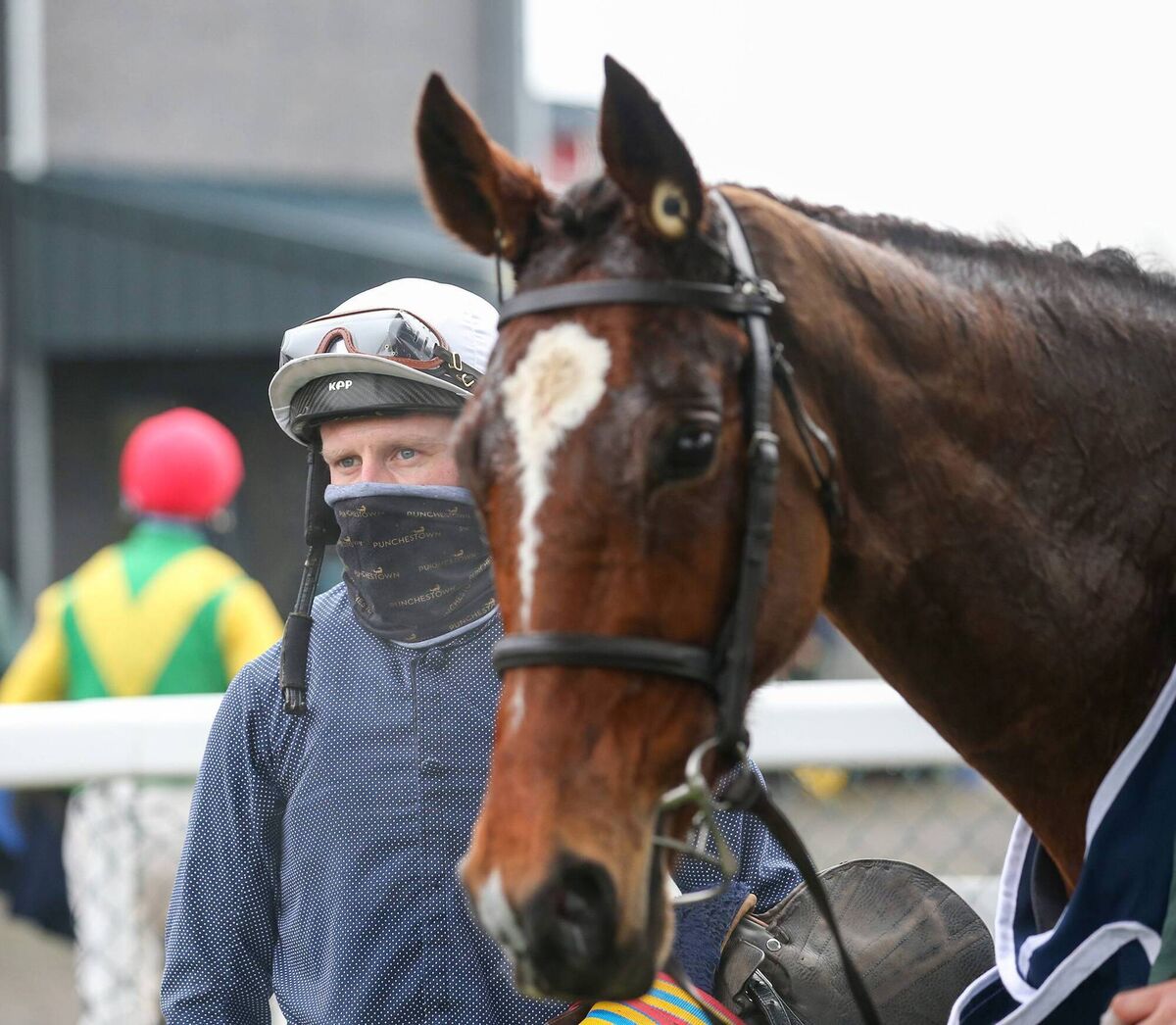 Paul Townend with Colreevy.