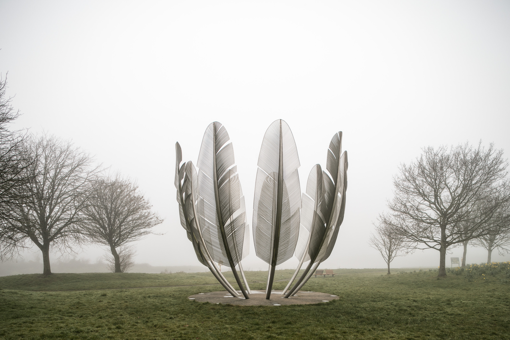  The sculpture Kindred Spirits in Midleton, Co Cork, commemorates the generosity of the Choctaw Nation during the Famine. Picture: David Creedon / Anzenberger