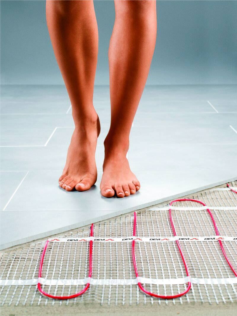 Underfloor heating is a slow reaction time system so you need to have it controlled by thermostats. 