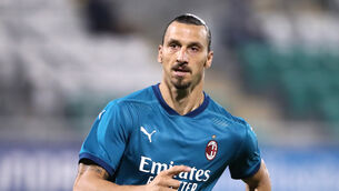 <p>Zlatan Ibrahimovic is in line to face Manchester United on Thursday. Picture: Niall Carson/PA</p>