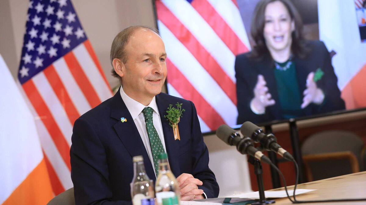 During their talk, the Taoiseach invited both Vice President Harris and President Biden to Ireland, when public health conditions allow.