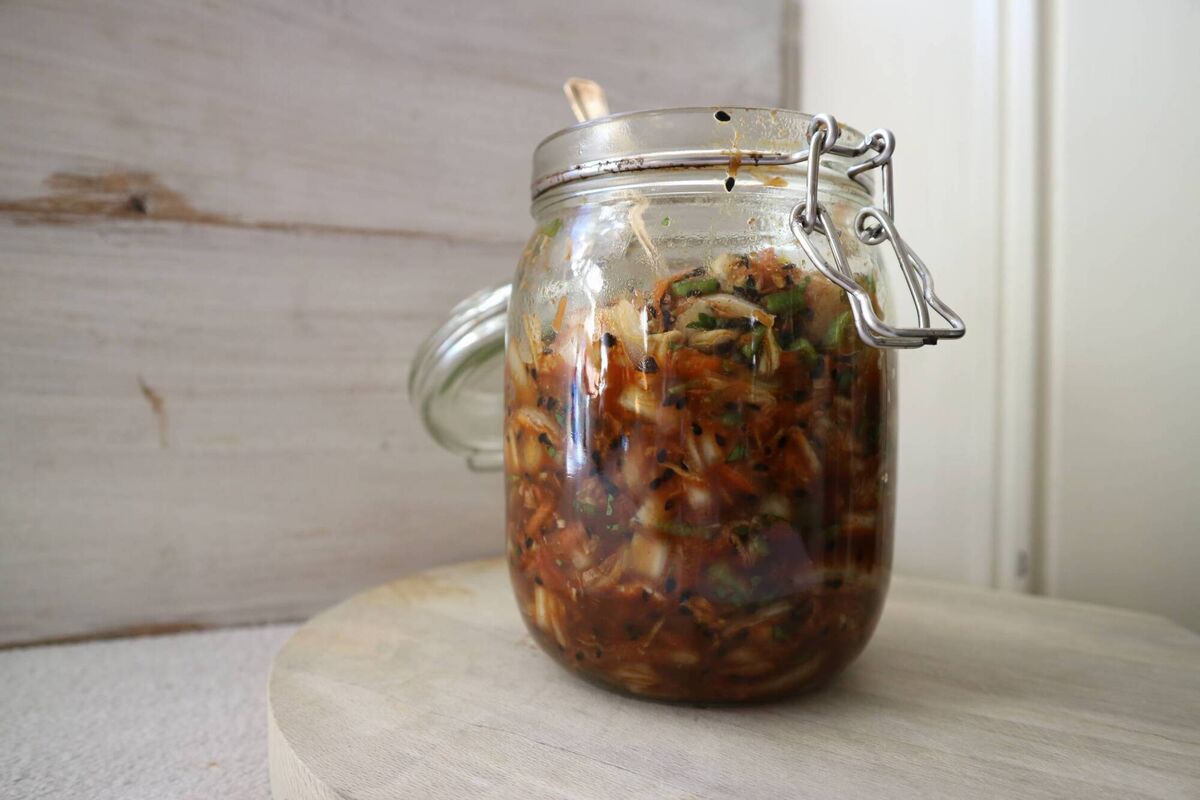 Sesame &amp; Coriander Kimchi