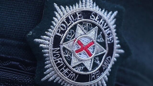 <p>Ambulance personnel were already in attendance at the scene when PSNI officers arrived. Picture: Niall Carson/PA</p>