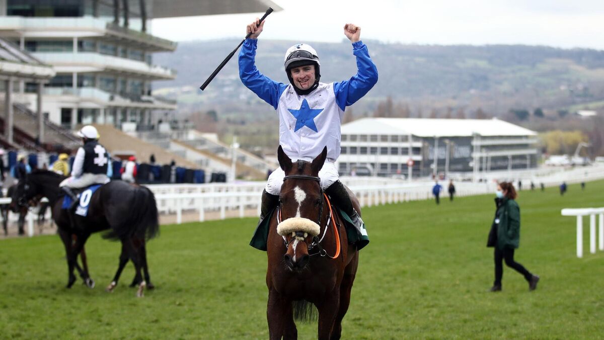 Belfast Banter ridden by Kevin Sexton after winning the McCoy Contractors County Handicap Hurdle on day four of the Cheltenham Festival at Cheltenham Racecourse. Picture: Tim Goode/PA Belfast Banter ridden by Kevin Sexton after winning the McCoy Contractors County Handicap Hurdle on day four of the Cheltenham Festival at Cheltenham Racecourse. Picture: Tim Goode/PA
