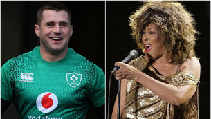 <p>CJ Stander was treated to a rendition of Tina Turner’s ‘The Best’ by his Ireland team-mates ahead of his impending retirement (Niall Carson/Brian Lawless/PA)</p>