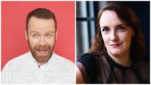 Neil Delamere and Lisa McInerney. 