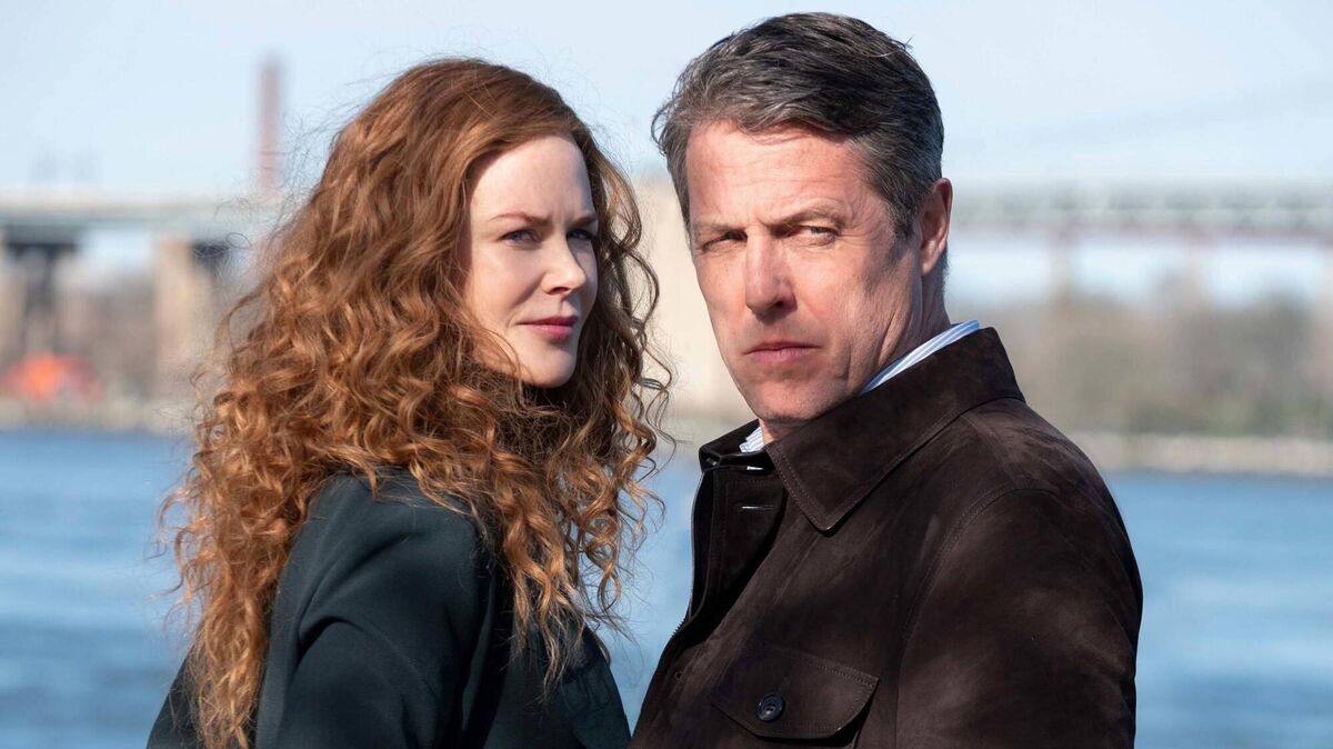 Nicole Kidman and Hugh Grant in The Undoing