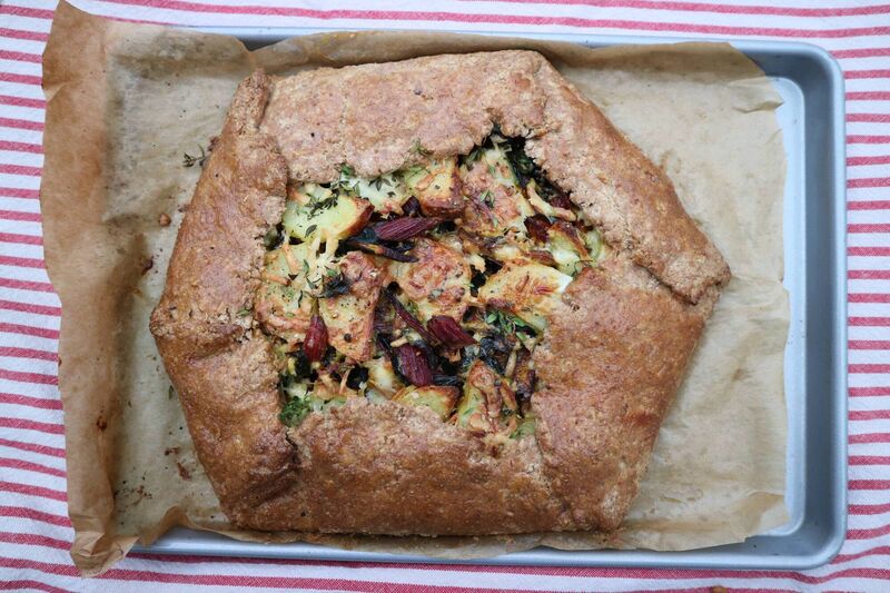 Currabinny: chard and potato galette