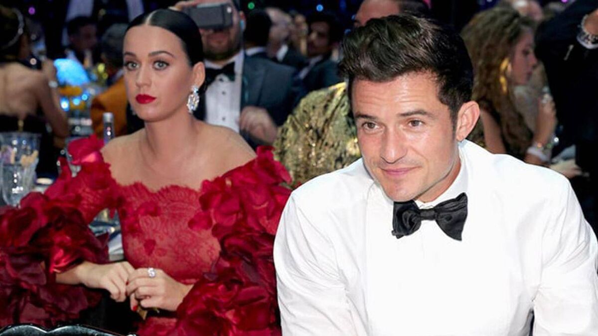 Katy Perry and Orlando Bloom.