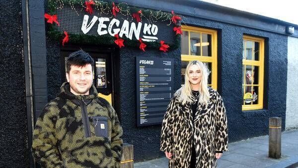 Nino Huzjak and Martina Radkryic at VeganKo on Kyle St, Cork: A loan from Microfinance Ireland, along with funding from GDG Business Finance, helped them to open their store. Picture: Eddie O’Hare