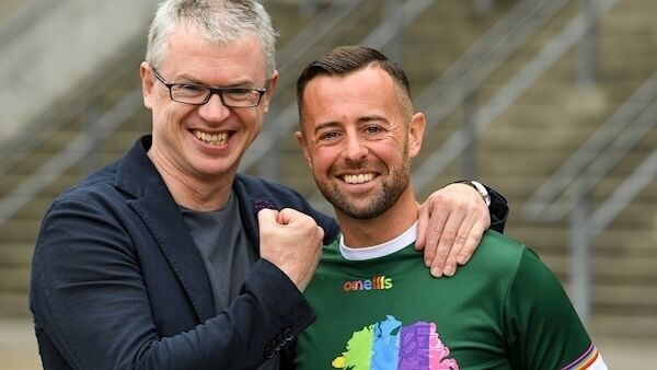 Joe Brolly and David Gough. "There’s no fallout and we’re still as good friends as we always have been"