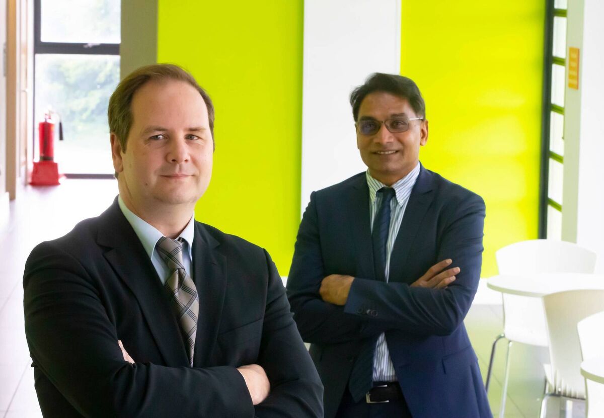 Kevin Doolin, director of innovation, and Dr Sasitharan Balasubramaniam, director of Research, Walton Institute. Kevin Doolin, director of innovation, and Dr Sasitharan Balasubramaniam, director of Research, Walton Institute.