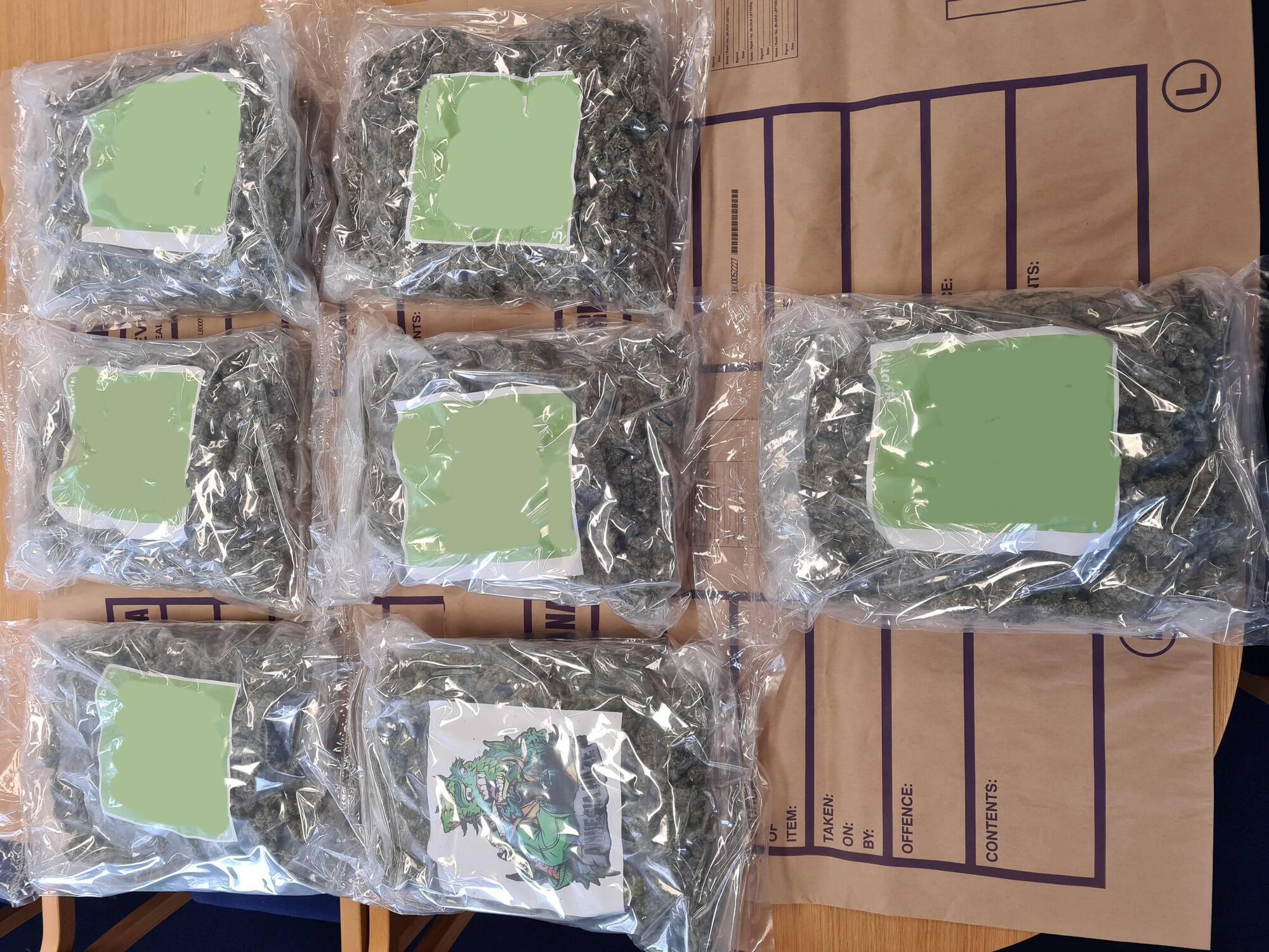 Man due in court following €140k cannabis seizure at Cork checkpoint