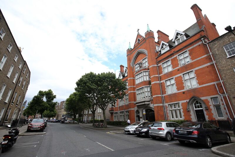 Hatch Hall direct provision centre in Dublin City. Hatch Hall direct provision centre in Dublin City.
