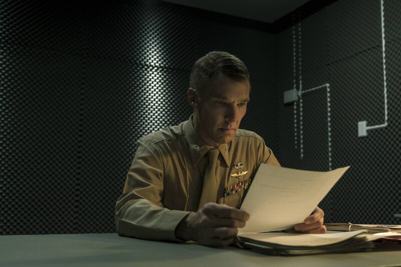 Benedict Cumberbatch in The Mauritanian. 